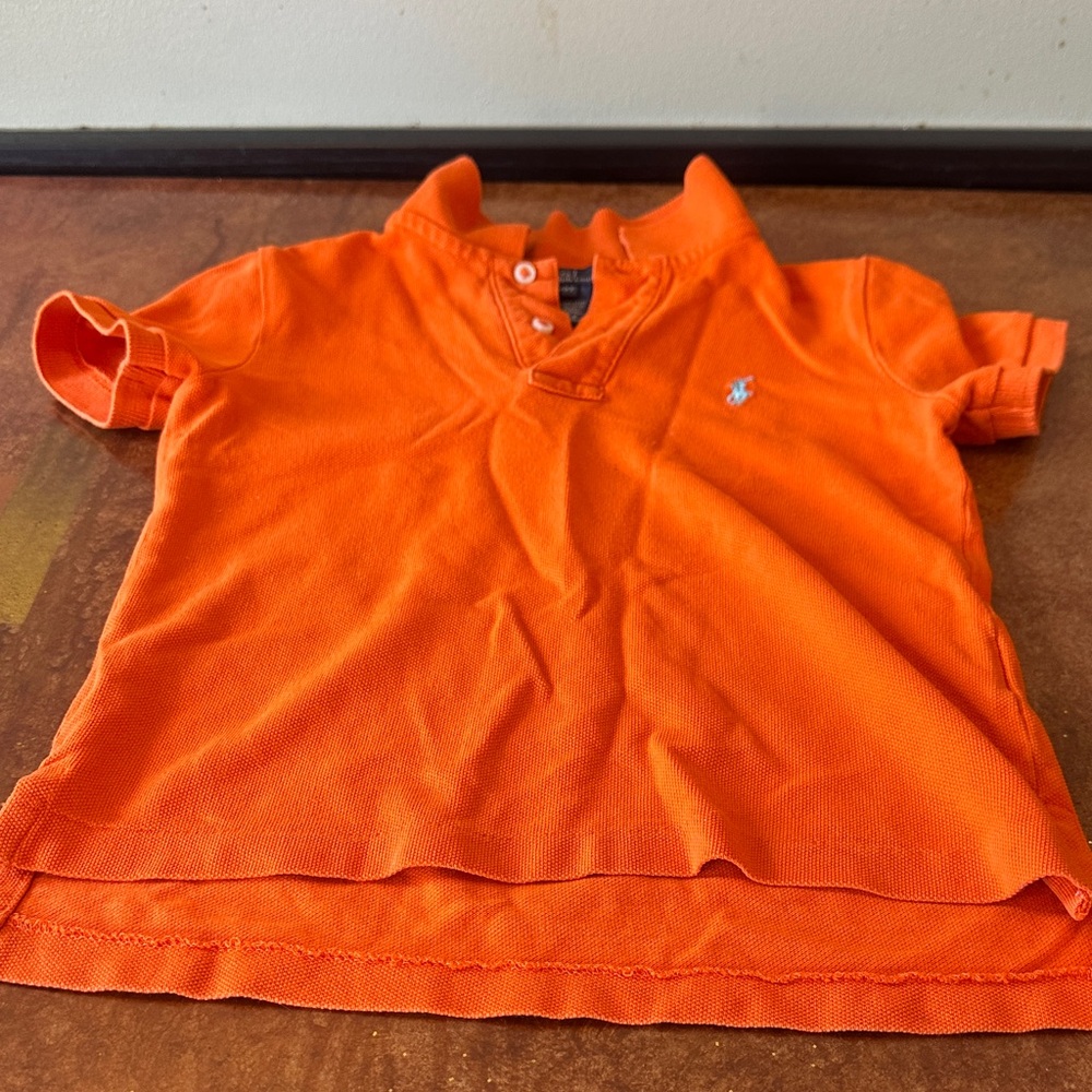Polo by Ralph Lauren Vibrant Orange Kids Polo Shirt